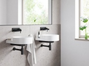 Ravak Umývadlo Yard 40, bez otvoru pre batériu, bez prepadu, biela matná