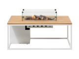 Stůl s plynovým ohništěm COSI Cosiloft 120 Wood