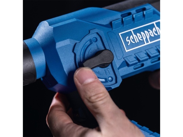 20 V-os IXES akkus SDS Plus 3 az 1-ben fúrókalapács kalapáccsal, táskával és tartozékokkal (akkumulátor és töltő nélkül) Scheppach C-RHD130-X