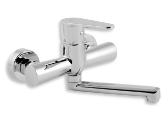 Csaptelepek –  Novaservis Umyvadlová baterie Titania Fresh 150 mm, chrom, nástěnná,  96076,0