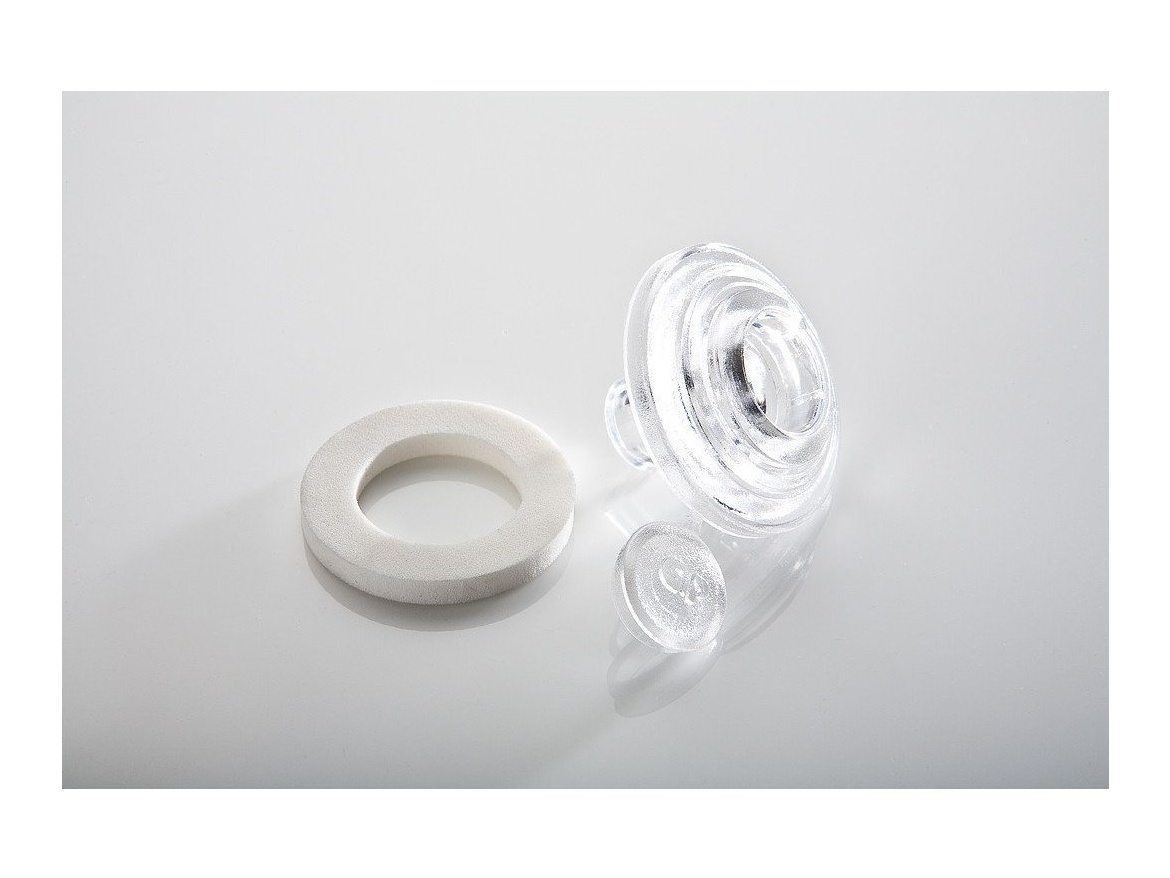 Přítlačný terčík polykarbonát T-plastics