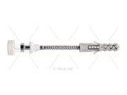 Sada montážní pro wc mísy 10x80 zlatá blistr Klimas Wkręt-met SADA MONTÁŽNÍ PRO WC MÍSY 10X80