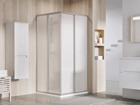 Ravak SRV2 75 195, bílá+transparent