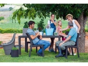 Keter Jídelní stůl  Box Melody - 161 x 95 x 75 cm - cappuccino