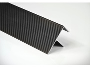 Počáteční a koncový okopový hliníkový profil Elox Deceuninck Elox F 40/57 mm