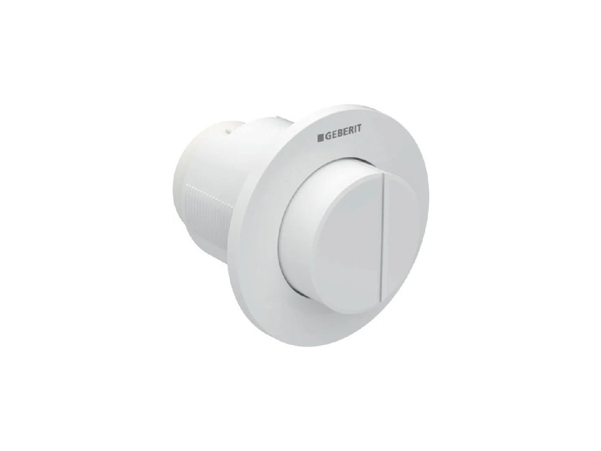 Geberit Dálkové ovládání GEBERIT typ 01 alpská bílá, vyvýšené 116.044.11.1