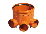 Šachtové dno Osma DN 400/160 (rozvětvené)