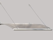 Vchodová stříška Lanit Plast Turkus