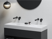 Ravak SG 019.20BLM.O1 Umyvadlová podomítková baterie s tělesem, černá matná