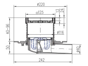 Chuděj PVBU 40 (snížená, univerzální)
