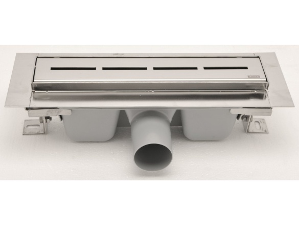 Ravak Odtokový žlab Runway 75, černá