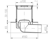 Vpusť Chuděj PVB 50 L