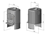 Litinová krbová kamna Morsø 1126 7,8 kW