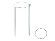Bradas Vlnitá prstencová podpěra pro rostliny kruh průměr 30 cm / výška 55 cm