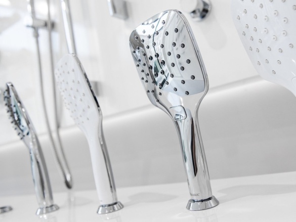 Ravak 958.10CR/WH Ručná sprcha, 3 funkcie, chróm/biela