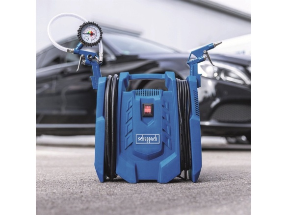 Bezolejový mobilní kompresor (230 V) Scheppach Air Force 7