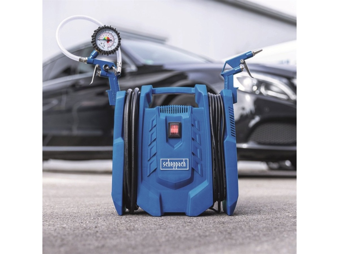 Olajmentes mobil kompresszor (230 V) Scheppach Air Force 7