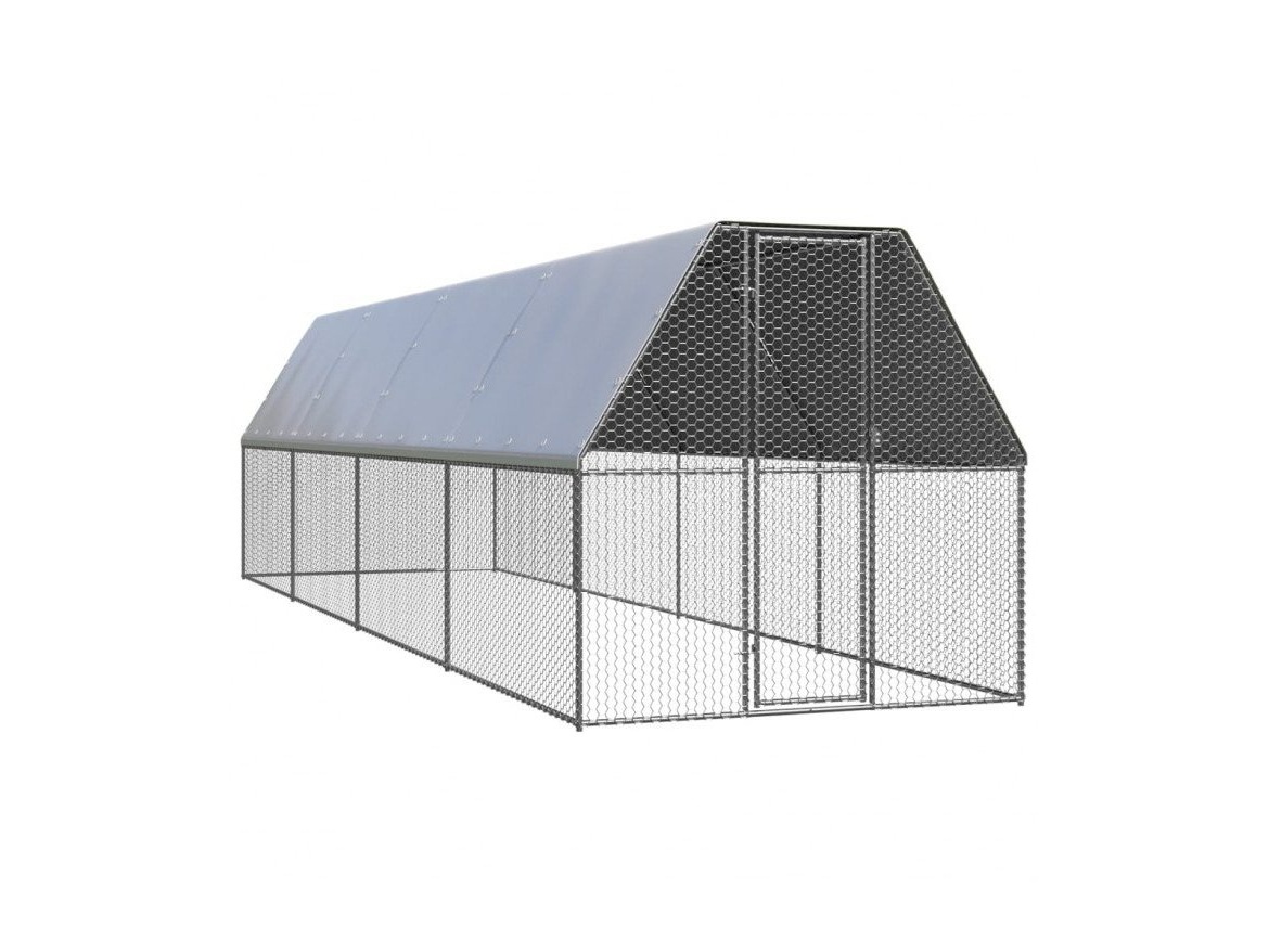 Scobax Venkovní klec - oplocený výběh - 2x8x2m