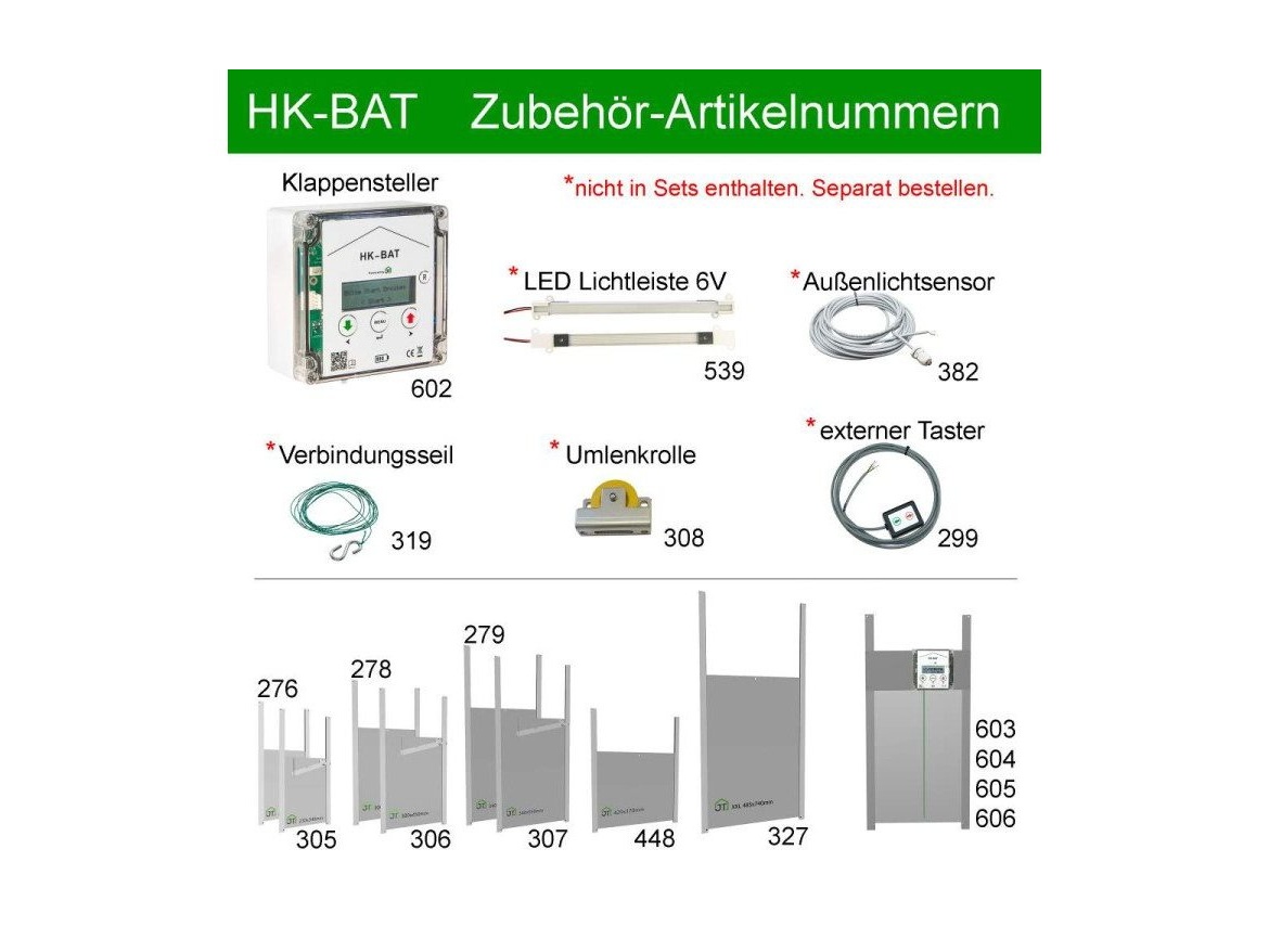 Scobax Automatické otevírání a zavírání kurníku JOSTechnik HK-Bat