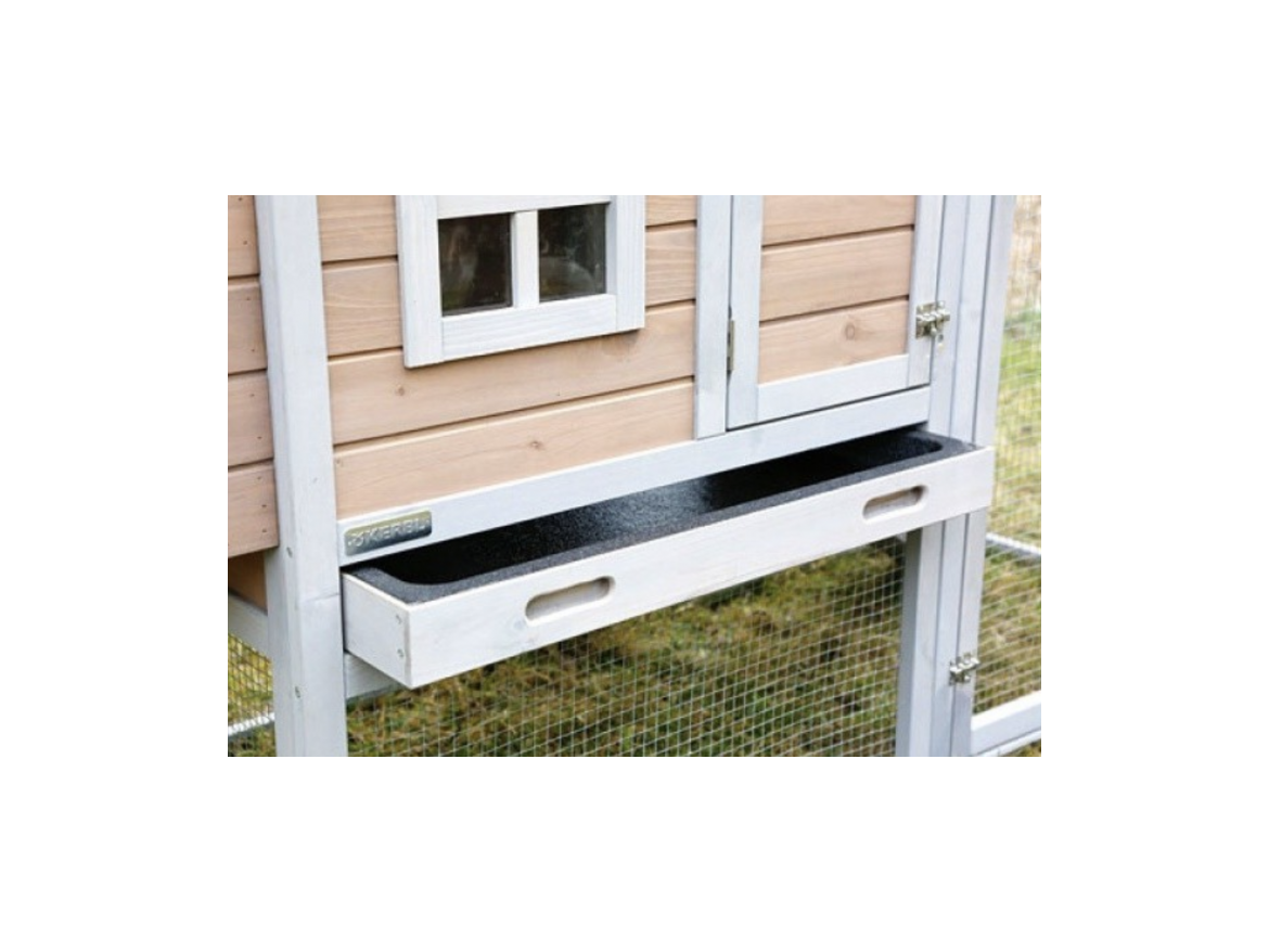 Dřevěný kurník Scobax Leafy