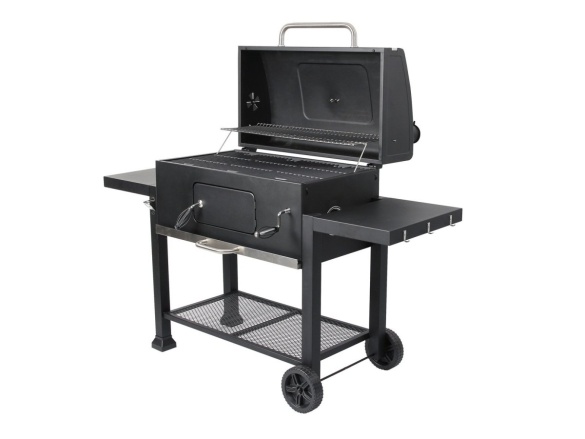 Gril na dřevěné uhlí XXL  PRO Riwall PRO RCG 80