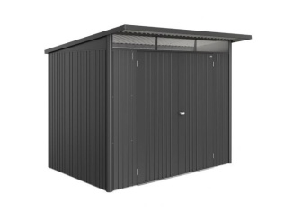 Zahradní domky Biohort –  Avantgarde ECO A1 180 x 220 x 218 cm tm.sivá 2krídlové dvere