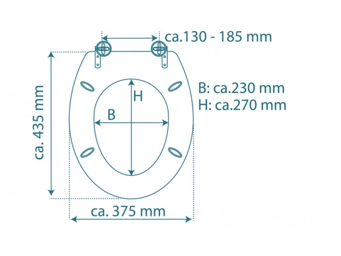 WC sedátka, záchodová prkna Schütte LIGHT WOOD | MDF, Soft Close