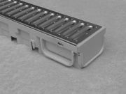 Dakota Pozinkovaná mříž žlabu Pegasus Clip