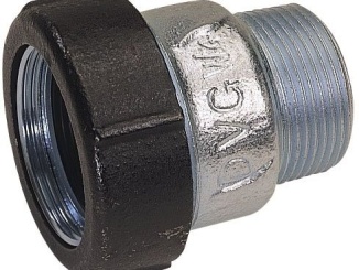 Szerelvények – Gebo Svěrná spojka QA s vnějším závitem 1/2", Gebo Quick 17.195.00.01