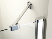 Ravak CSD2 110, čierna+transparent
