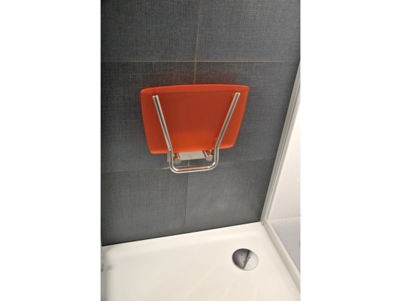 Ravak Sedátko Ovo B II, orange /nerez