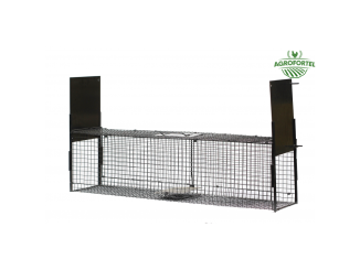 Chov zvířat –  Scobax Sklopec - past, 100x25x28 cm, 2 vstupy