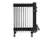 G21 Olejový radiátor  Merapi černý, 11 žeber, 2500 W