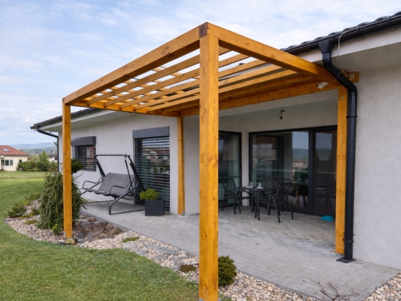 Drevené pergoly