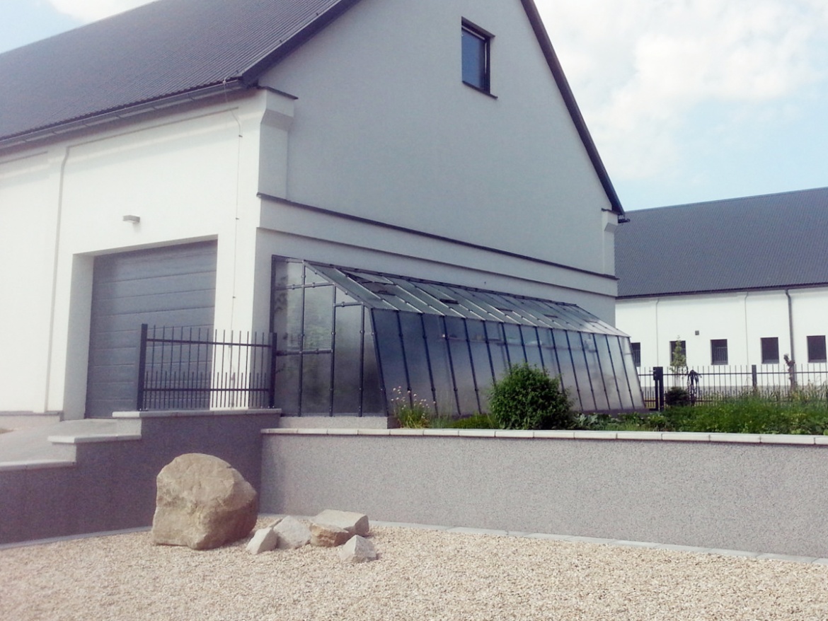 Skleník ke zdi Limes Variant D