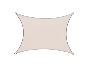 Stínící plachta LIVIGNO obdélníková béžová 3x4m