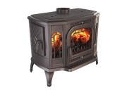 Kawmet Litinová krbová kamna P7 LB s varnými plotnami - 10,5 kW ECO