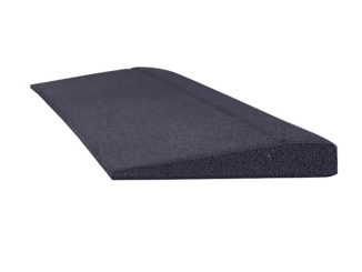 Záhonové obrubníky –  Gummy Sharp čierna 100 x 25 x 1/4 cm 1 ks