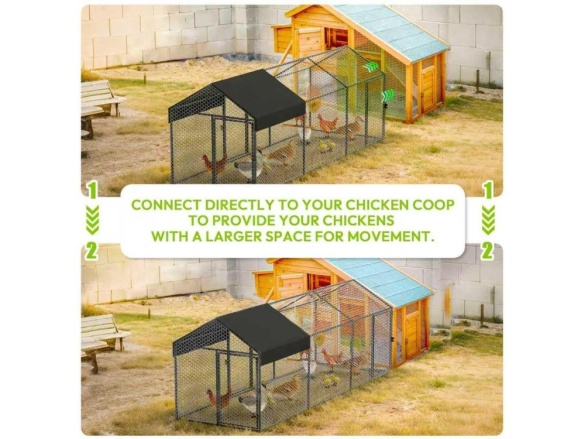 Scobax Kovový výběh - venkovní klec MRC 3x1x1 m