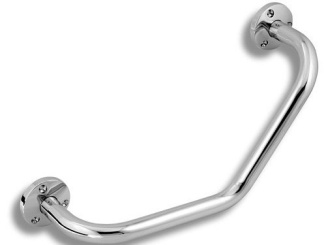 Koupelna a WC – Novaservis Madlo lomené k vaně Metalia 1, chrom, , 6164,0