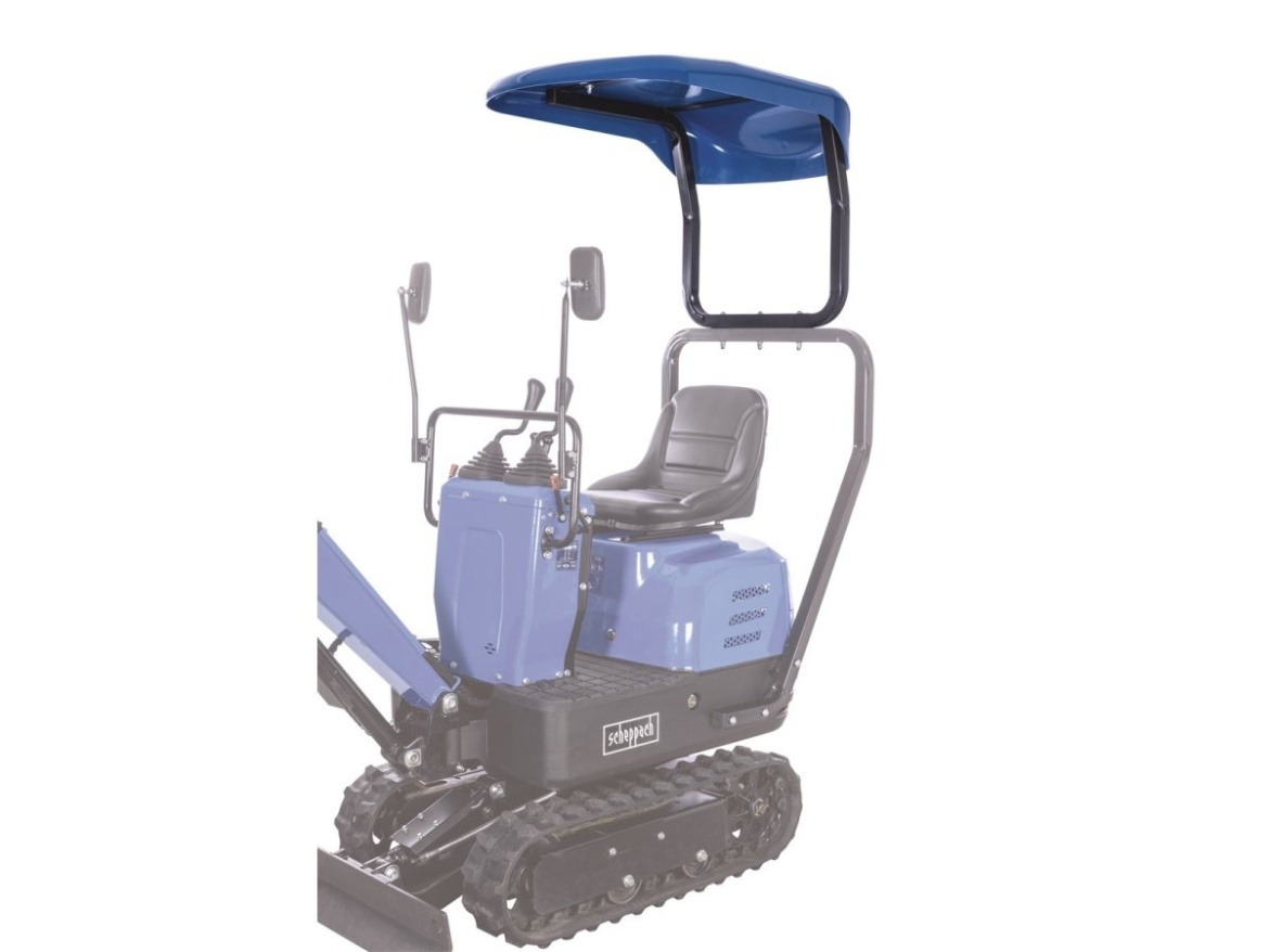 Pro EXC 815 Scheppach Ochranná stříška