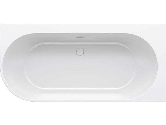 Ravak Vaňa Freedom Corner 170x80 L, voľne stojaca, biela, krytka odtoku biela/čierna/chróm