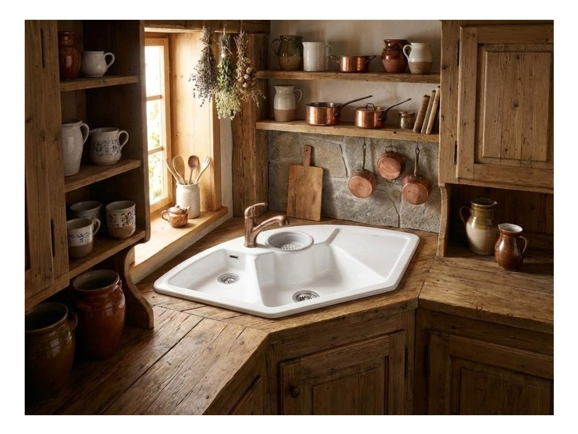 Kuchyňské dřezy Villeroy & Boch Solo Corner 1075.20R