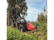 Lištová sekačka na vysokou trávu s pojezdem Scheppach BMS 196-88