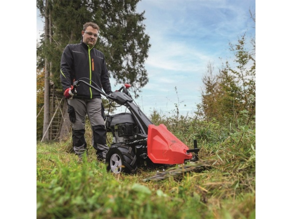 Lištová sekačka na vysokou trávu s pojezdem Scheppach BMS 196-88
