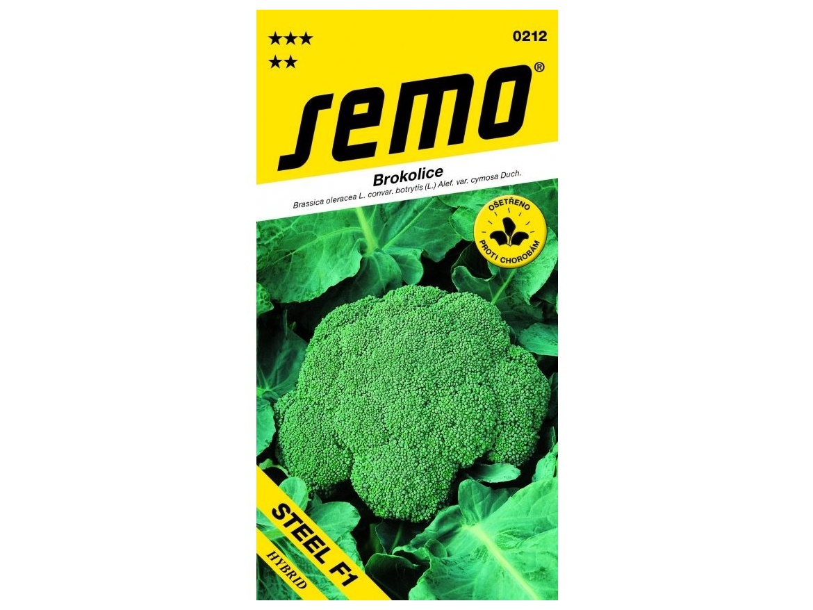 Semo Brokolice - Steel (SV3277BL) F1 (typ Fellow F1) 30s celoroční
