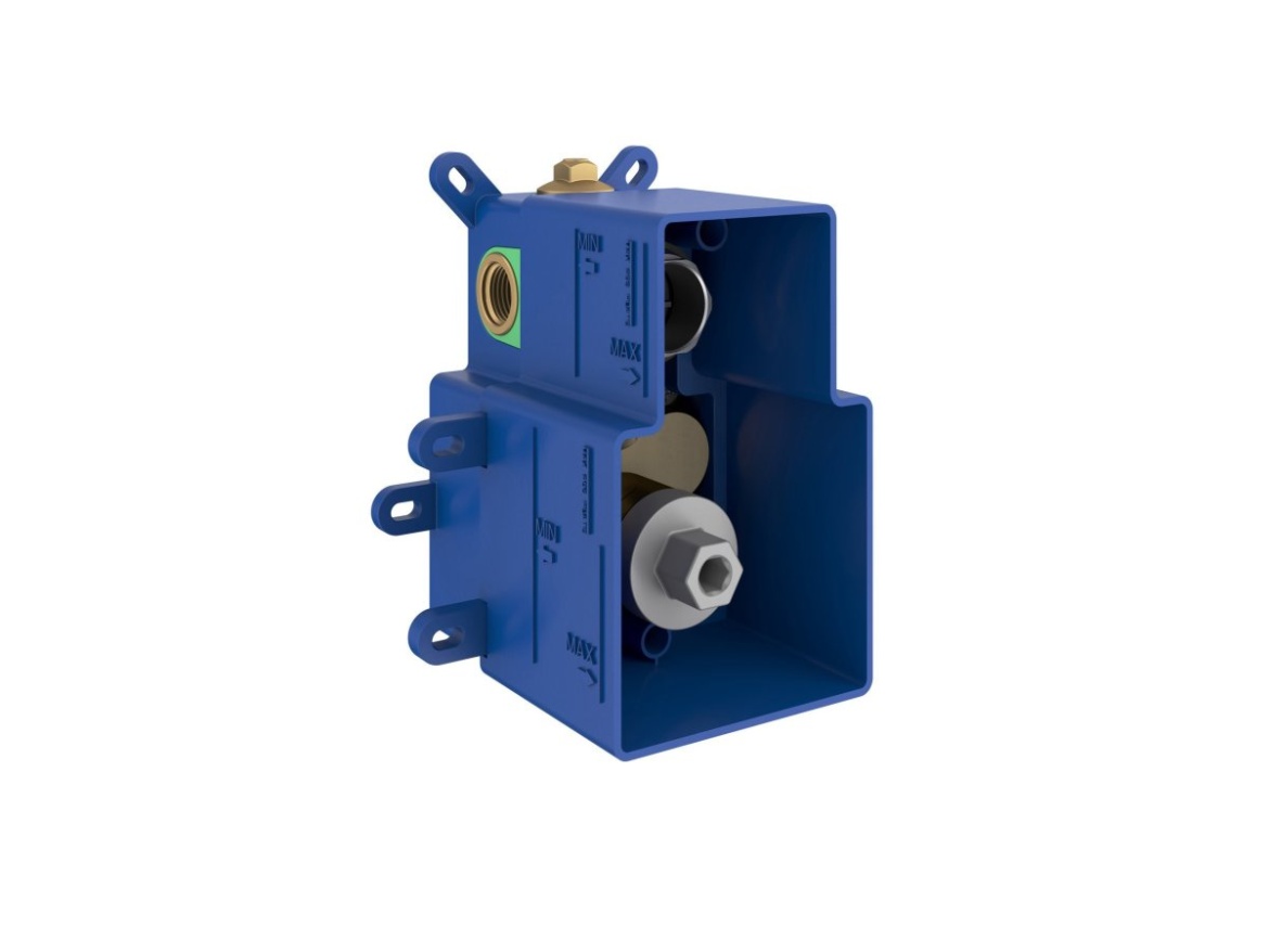 Ravak EL 068.20GB.O3.RB07F Podomietková batéria 3-cestná pre R-box, grafit kefovaný