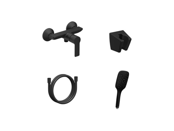 Ravak SL 032.00CR.+S Sprchová nástenná batéria so sprchovým setom, chróm