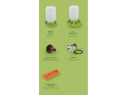 Scobax Základní sada pro odchov drůbeže - krmítko, napáječka, lampa, žárovka