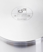 G21 Sada nádobí  Gourmet Miracle s cedníkem, 9 dílů, nerez/greblon